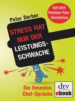 cover image of "Stress hat nur der Leistungsschwache"